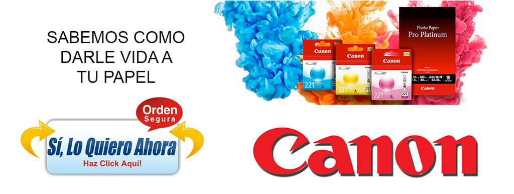 Cartuchos, toner e impresoras CANON