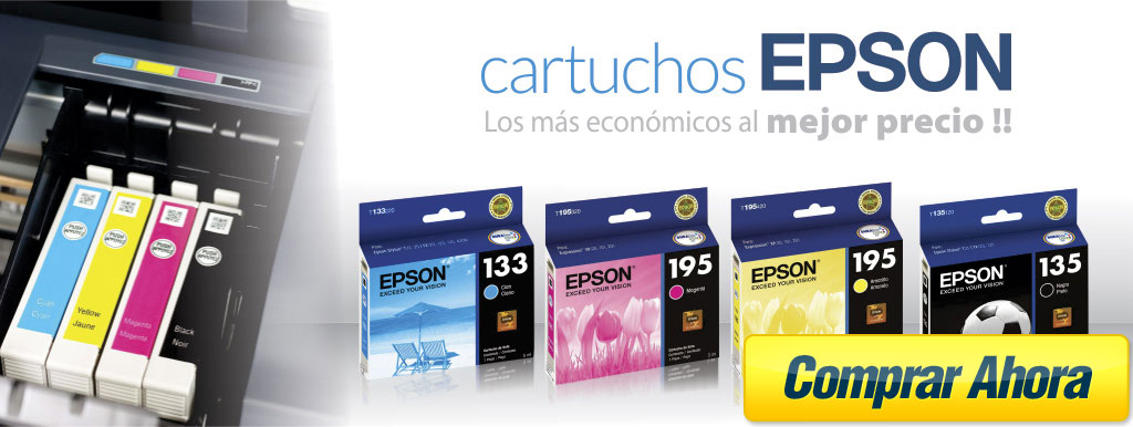 Cartuchos, toner e impresoras EPSON